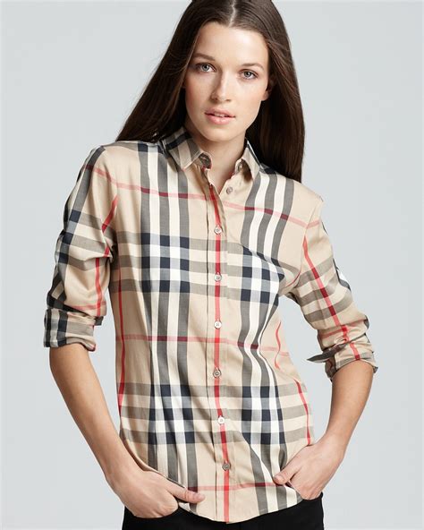 burberry women's shirt bloomingdale's|burberry clearance outlet online.